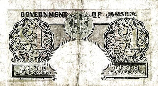 1 Pound George VI from Jamaica
