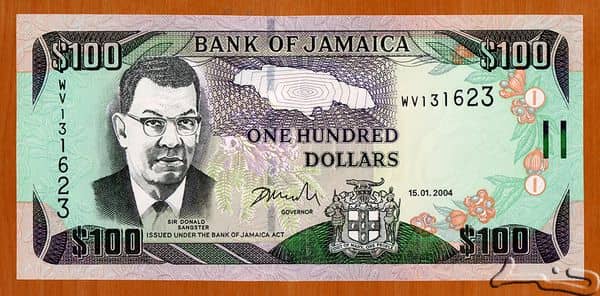 100 Dollars from Jamaica