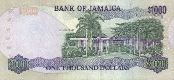 1000 Dollars from Jamaica
