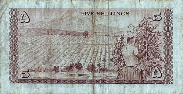 5 Shillings from Kenya