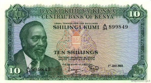 10 Shillings from Kenya