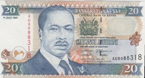 20 Shillings from Kenya
