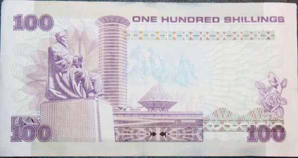100 Shillings from Kenya