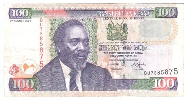 100 Shillings from Kenya