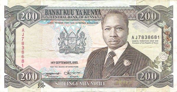 200 Shillings from Kenya