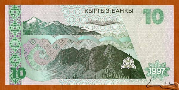 10 Som from Kyrgyzstan
