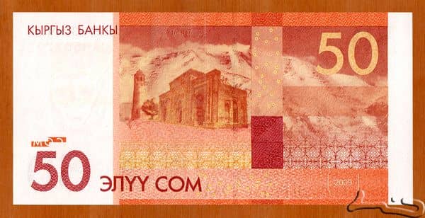 50 Som from Kyrgyzstan