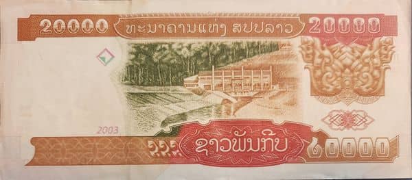 20000 Kip from Laos
