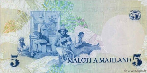 5 Maloti from Lesotho