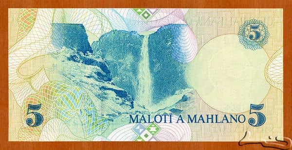 5 Maloti from Lesotho
