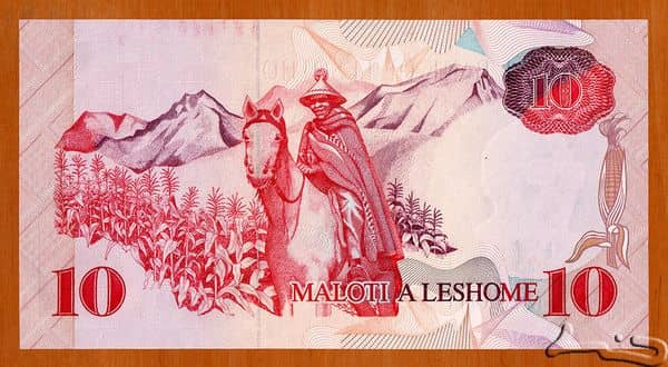 10 Maloti from Lesotho