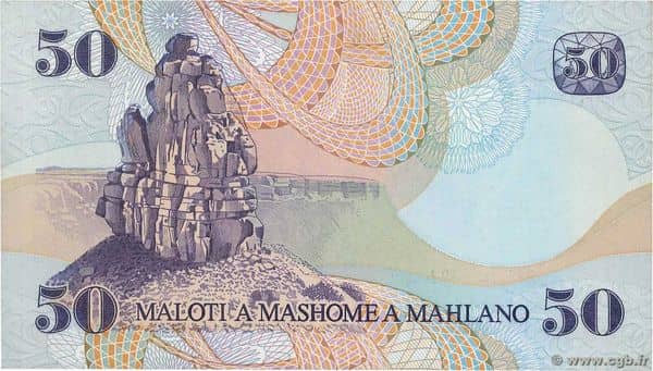 50 Maloti from Lesotho