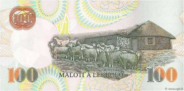 100 Maloti from Lesotho