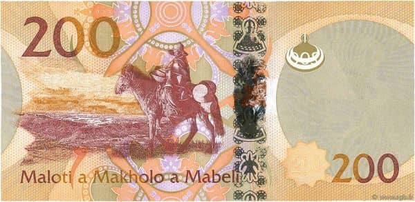 200 Maloti from Lesotho