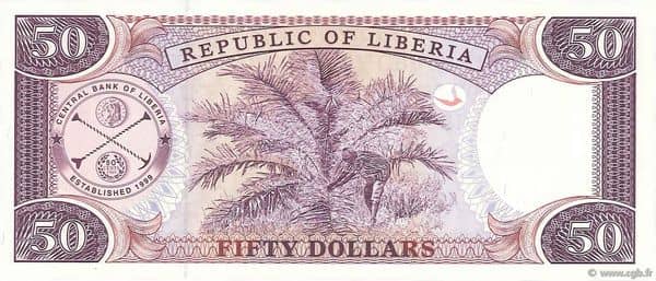 50 Dollars from Liberia