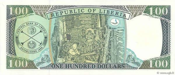 100 Dollars from Liberia