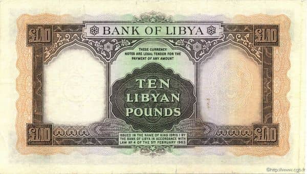 10 Pounds from Libya