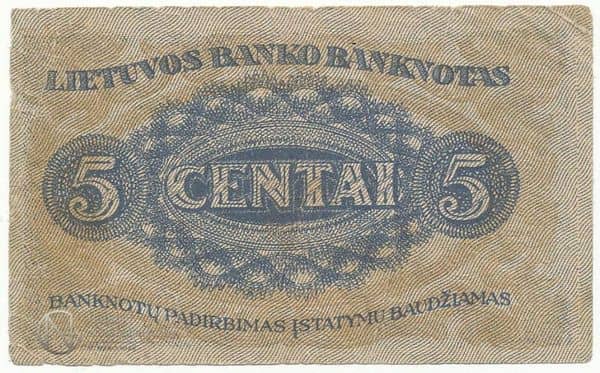 5 Centai from Lithuania