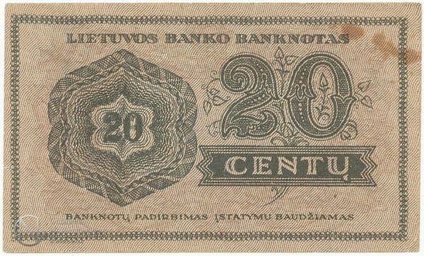 20 Centu from Lithuania