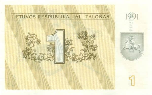 1 Talonas from Lithuania