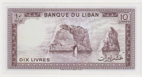 10 Livres from Lebanon