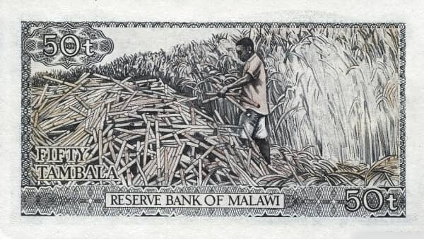 50 Tambala from Malawi