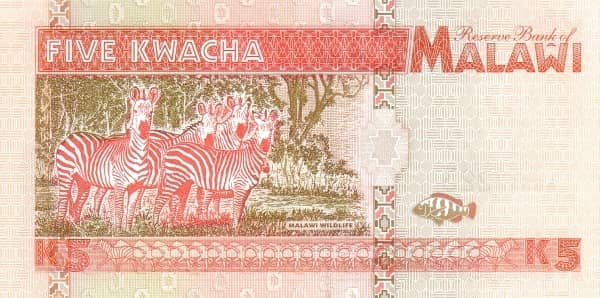 5 kwacha from Malawi