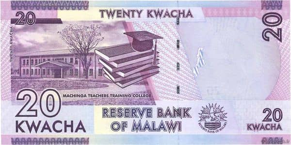 20 Kwacha from Malawi
