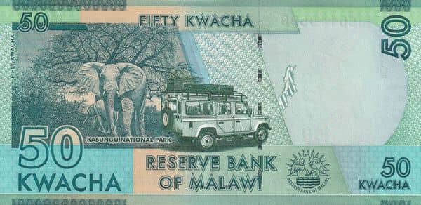 50 Kwacha from Malawi