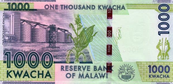 1000 Kwacha from Malawi