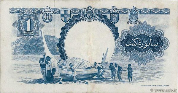 1 Dollar from Malaya & British Borneo