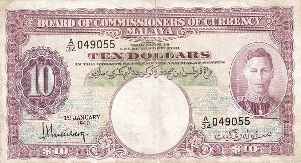 10 Dollars from Malaya