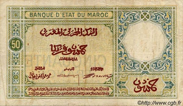 50 Francs from Morocco