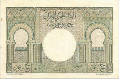 50 Francs from Morocco
