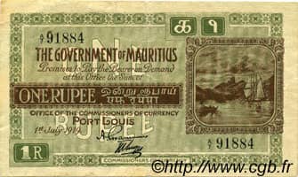 1 Rupee from Mauritius