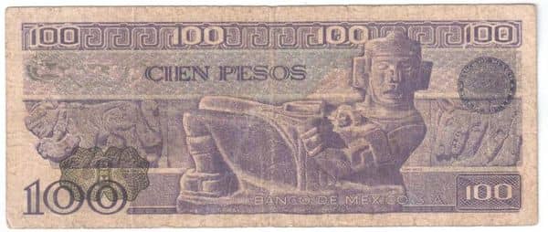 100 Pesos from Mexico