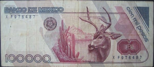 100000 Pesos from Mexico