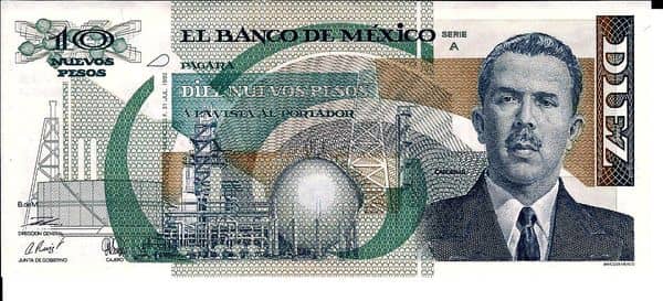 10 Nuevos Pesos from Mexico