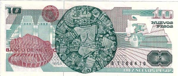 10 Nuevos Pesos from Mexico