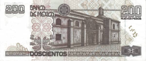 200 Nuevos Pesos from Mexico