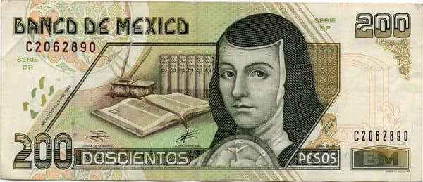 200 Pesos from Mexico