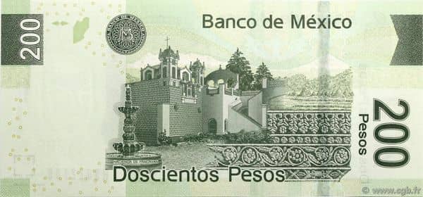 200 Pesos from Mexico