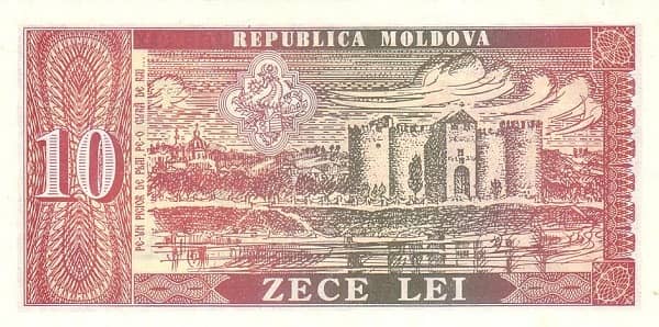 10 Lei from Moldova
