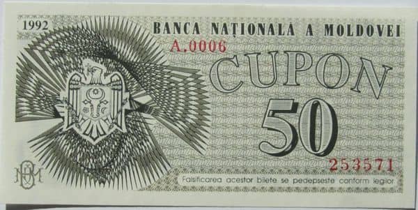 50 Cupon from Moldova