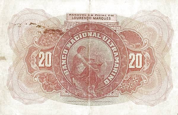 20000 Reis from Mozambique