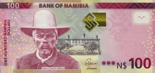 100 Dollars from Namibia