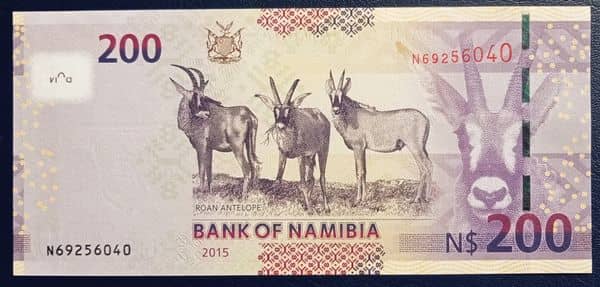 200 Namibian Dollars from Namibia