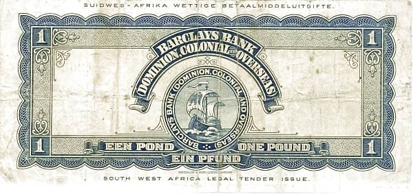 1 Pound from Namibia