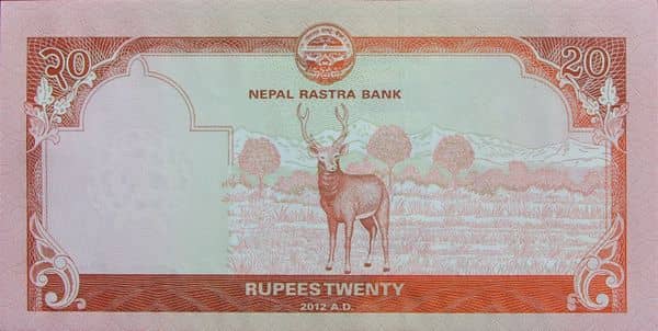 20 Rupees from Nepal