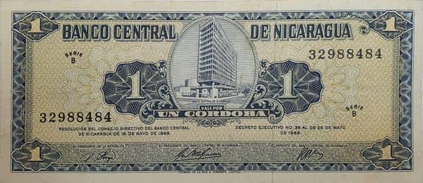 1 Córdoba from Nicaragua